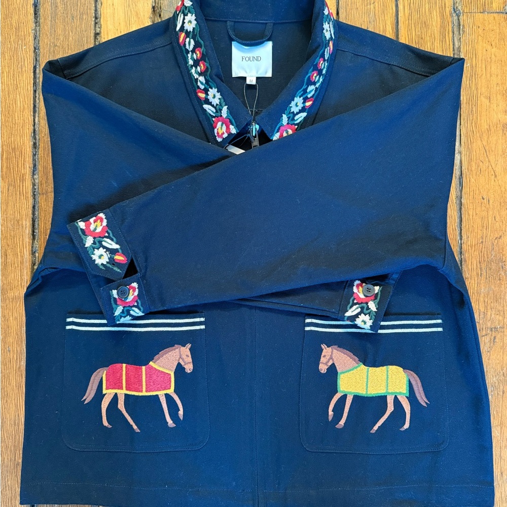 HORSE EQUINE WORK JACKET by FOUND - Picture 3 of 5